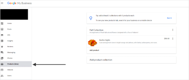 Add Products To Google My Business
