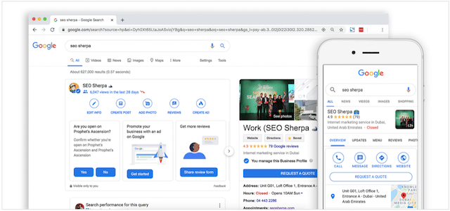 SEO Sherpa Google My Business