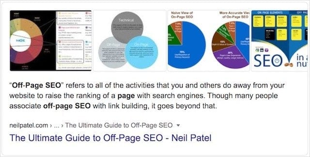 Off Page SEO Definition
