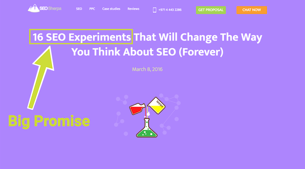 SEO Experiments Landing Page