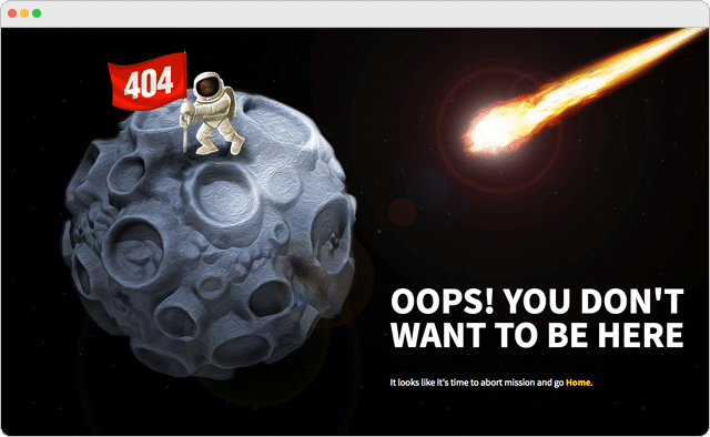 Coolappse 404 Error Page