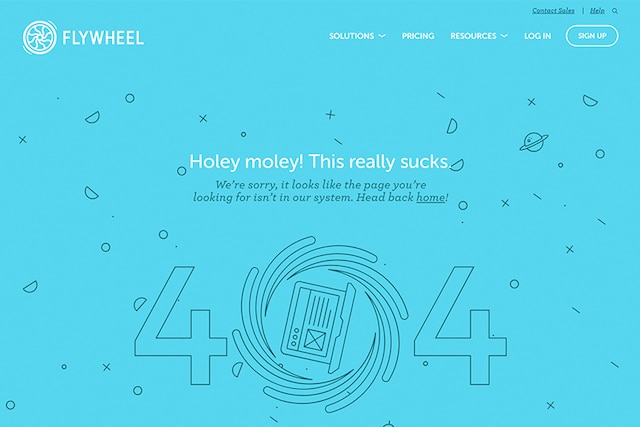 Flywheel 404 Page
