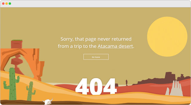Tripomatic 404 Error Page