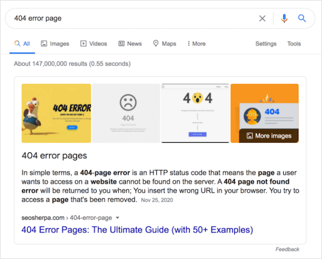 Featured Snipper 404 Error Oage
