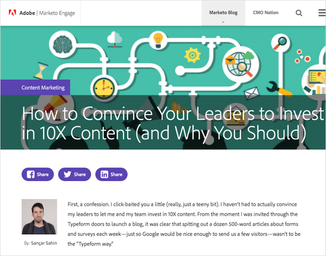 10 X Content Marketo Blog