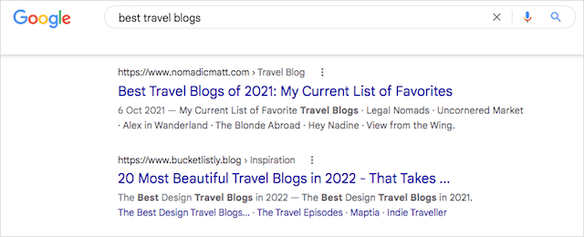 Best blogs lists