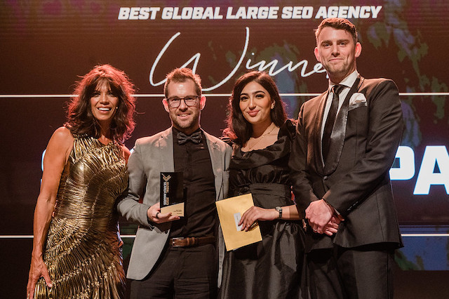 Global Best Large SEO Agency Award