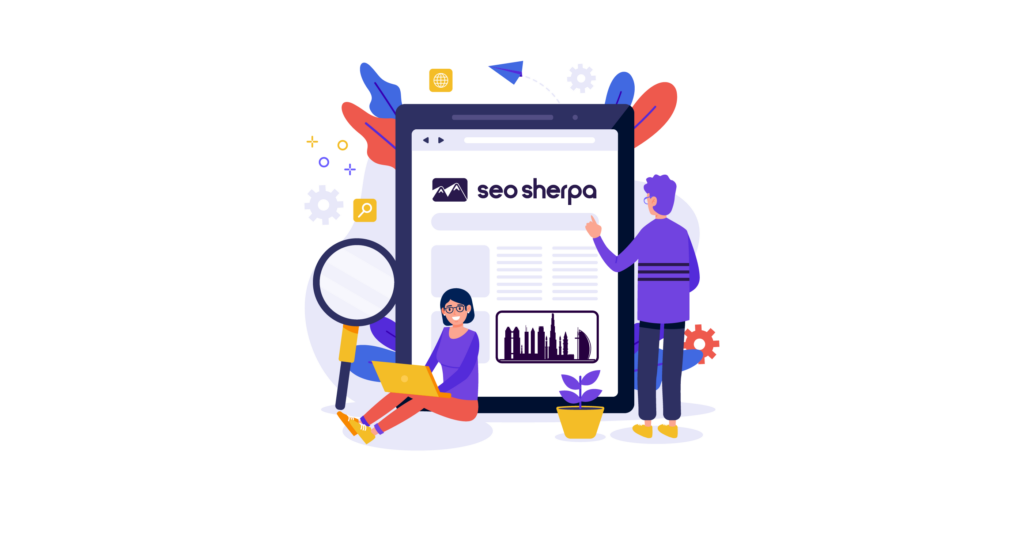top 20 SEO Companies In Dubai Graphic